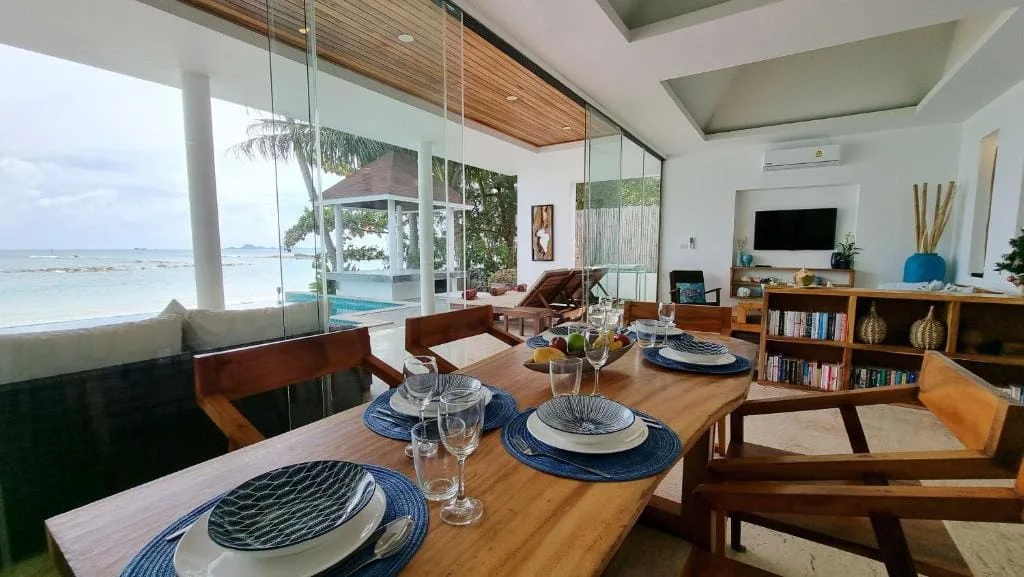 The Diamond Villa dinning room