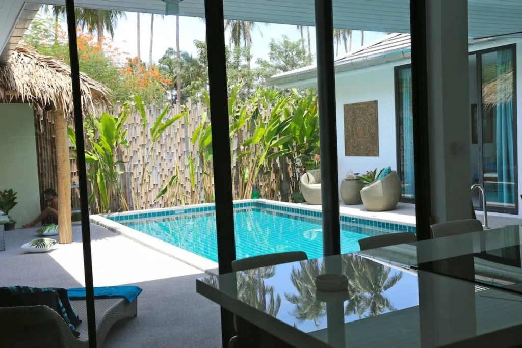 Living room area of Luxury Villa Green Coco