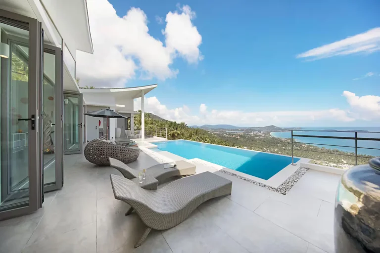 Sea view from the terrace – Villa Artemis, Koh Samui