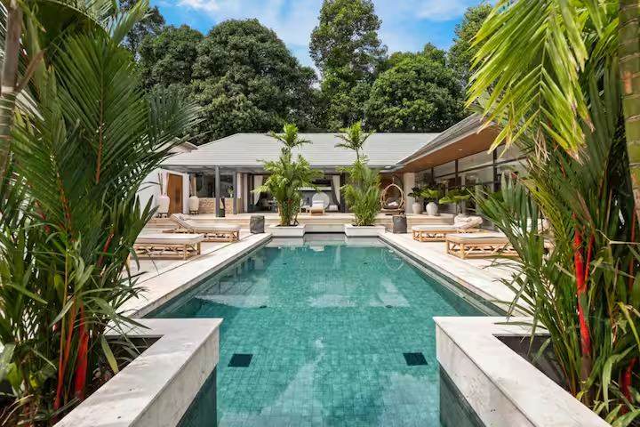Villa pool courtyard, Koh Samui