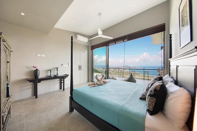 Master bedroom – Villa Artemis, Koh Samui