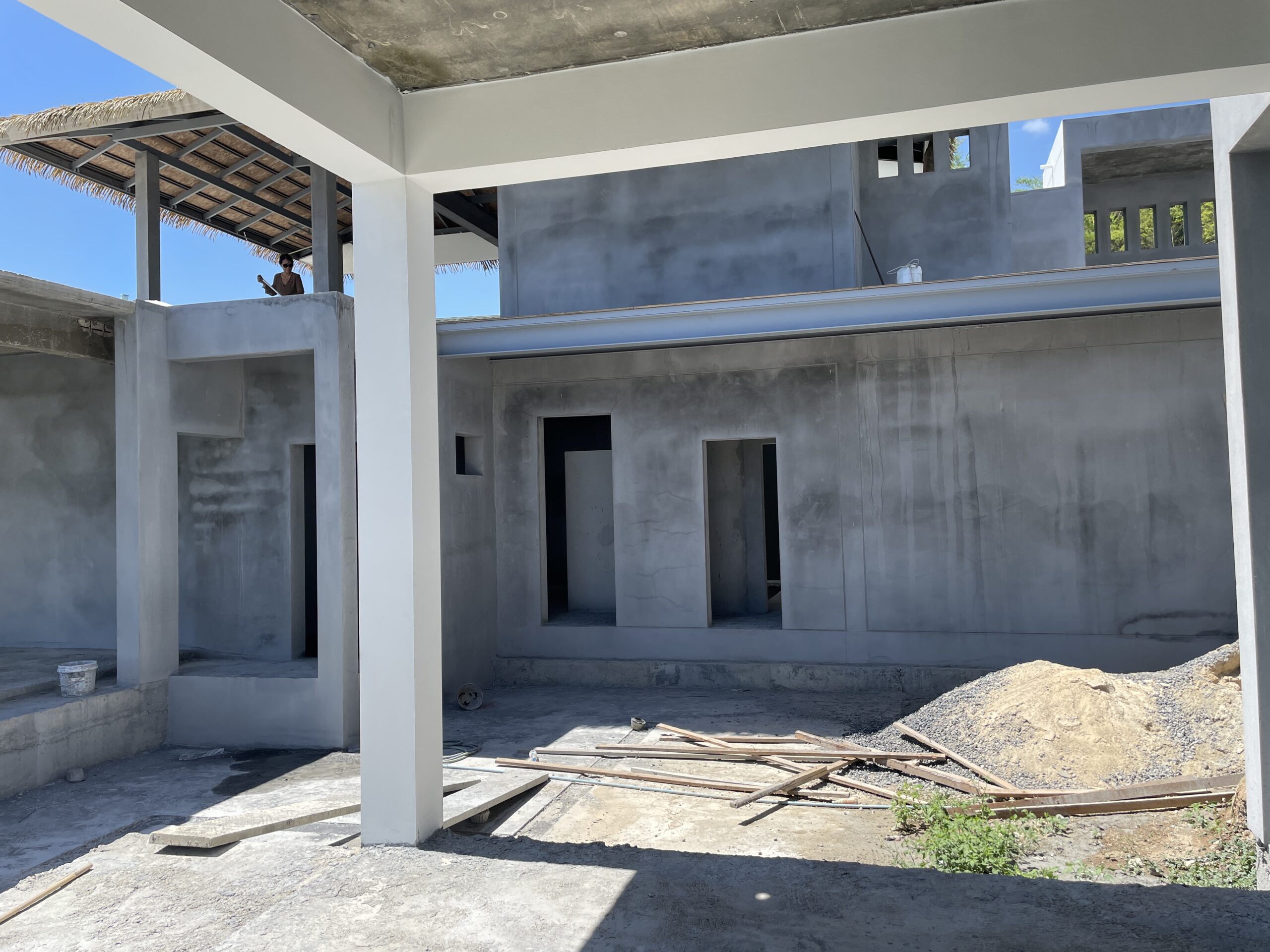 Courtyard doorways – Villa Dream, Koh Samui