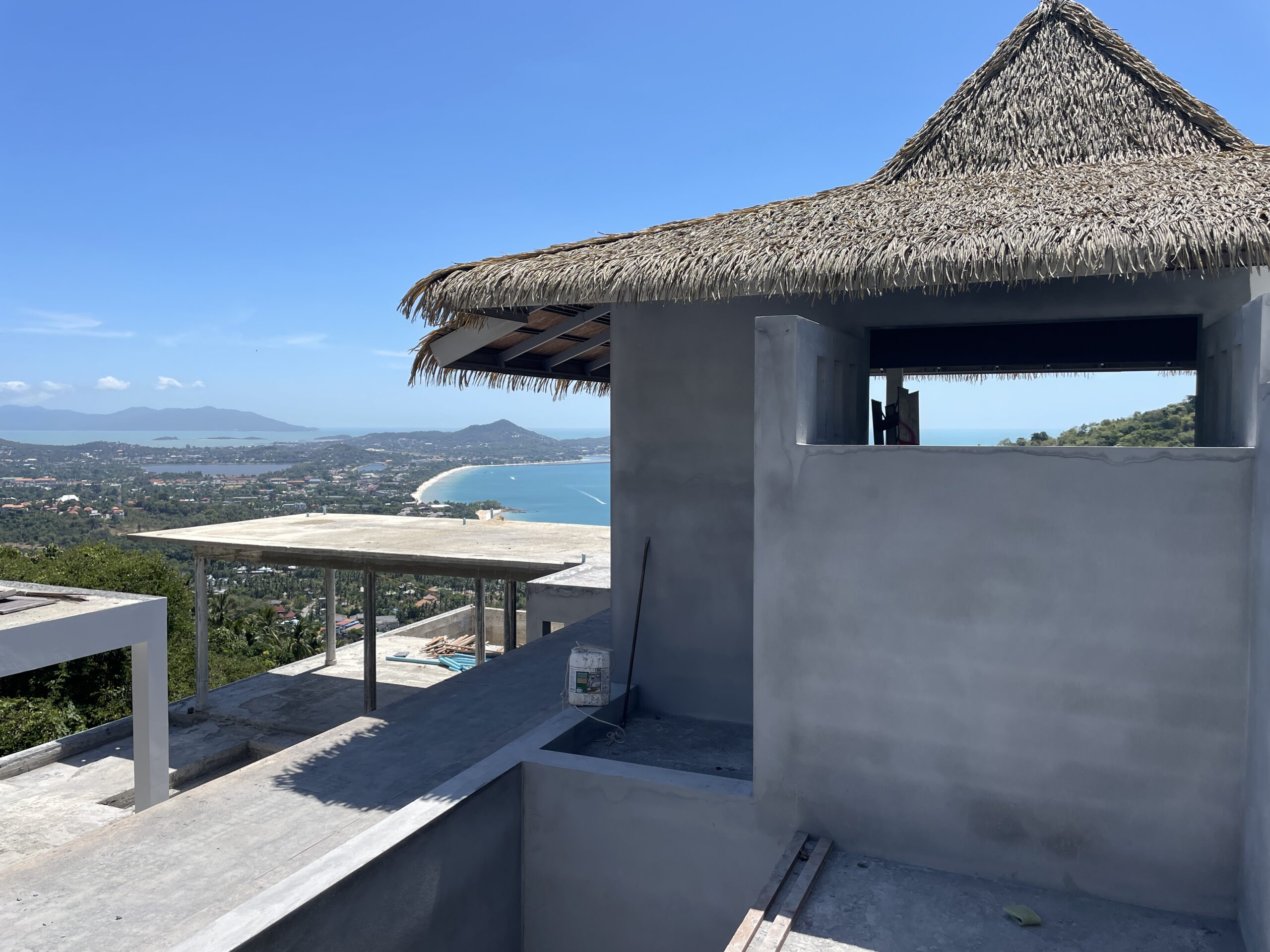 Rooftop sala and ocean view – Villa Dream, Koh Samui